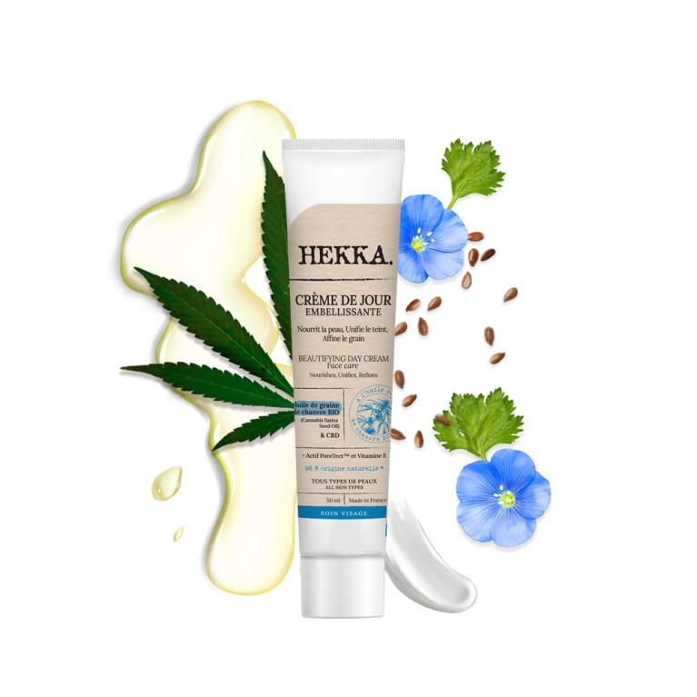 HEKKA - CRÈME DE JOUR VISAGE CBD