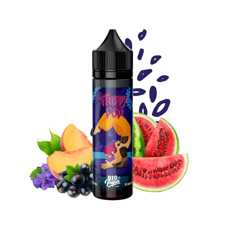 Trippy pop Big Papa 50ml 0mg ot.