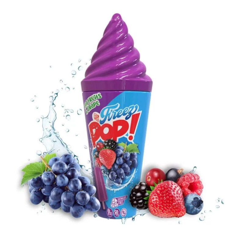 Pop Grape Red Fruits - Freez Pop - E-Cone - 50ml ar.
