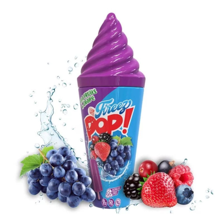 Pop Grape Red Fruits - Freez Pop - E-Cone - 50ml df.