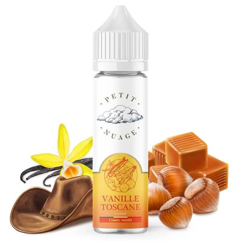 La vanille Toscane- Petit nuage 60ml - 0mg ot.