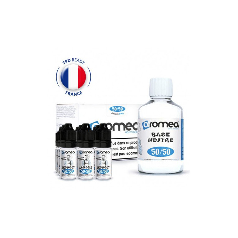 Pack Diy AROMEA 200ml 50/50 9mg