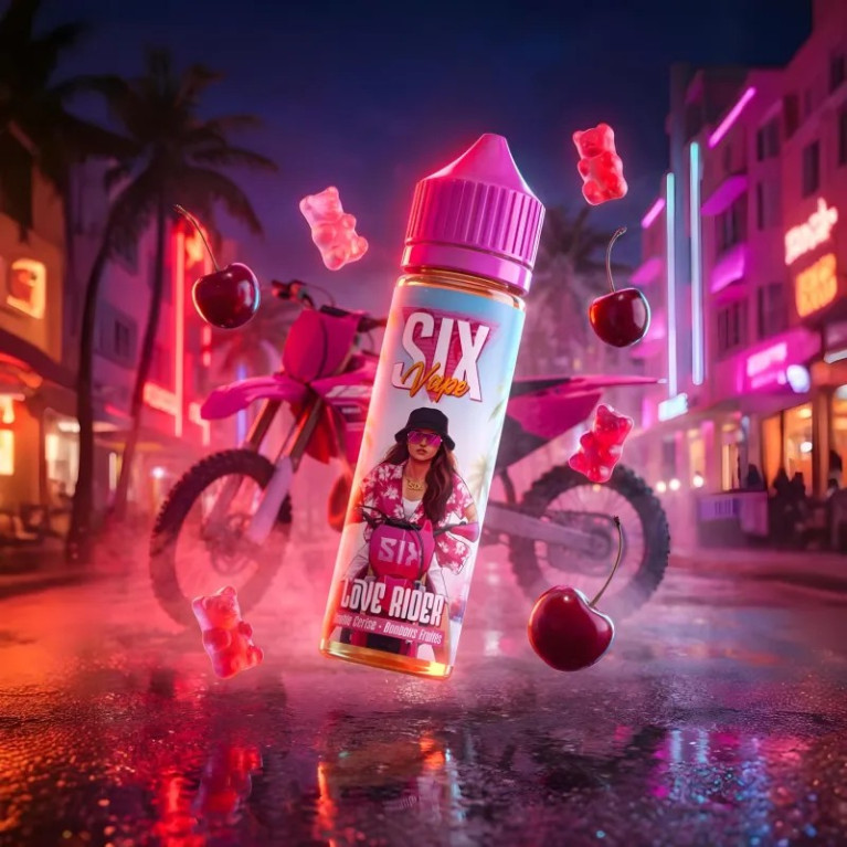 Love Rider - Six Vape - 50ml 0mg